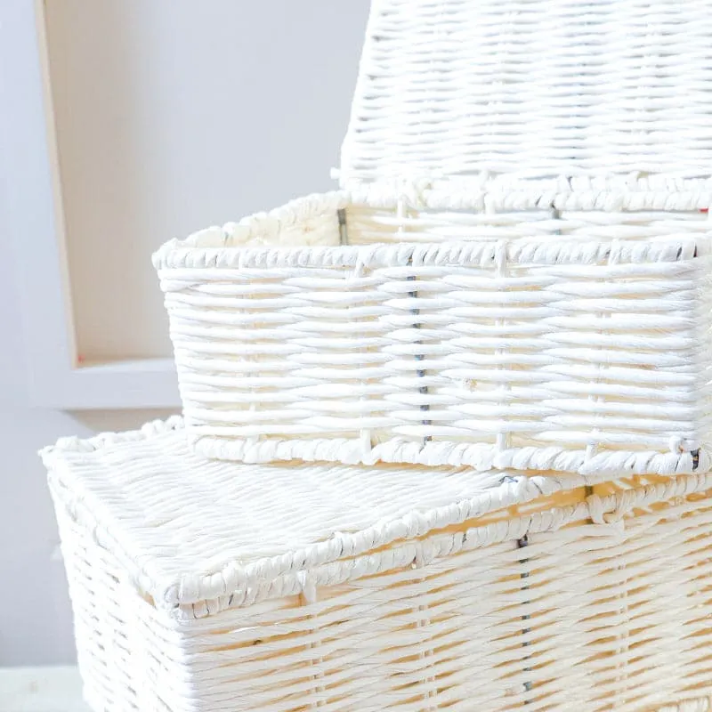 Lona Jute Organiser (Metal, Jute) Basket - Set Of Three media 4