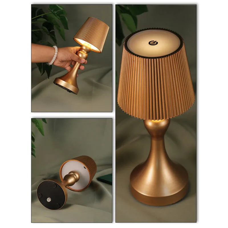 Lumintel Table Lamp - Gold media 5