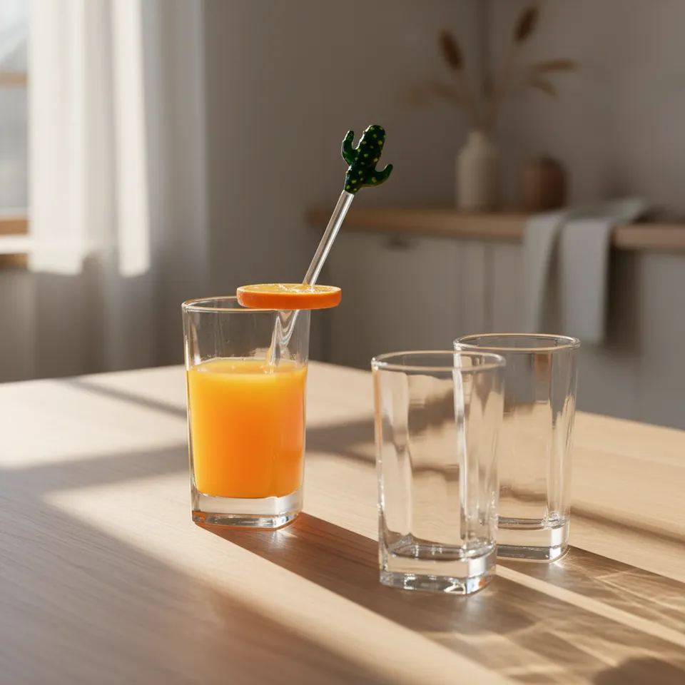 Groot Glass Tumbler (260 ML) - Set Of Six media 1
