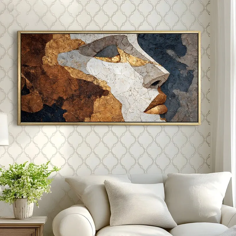Golden Silhouette Canvas Wall Art media 4