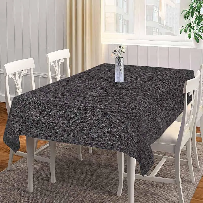 Monochromatic Melange Table Cover - Black media 1
