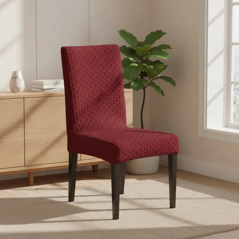 Nexo Neat Fit Chair Cover - Maroon media 1