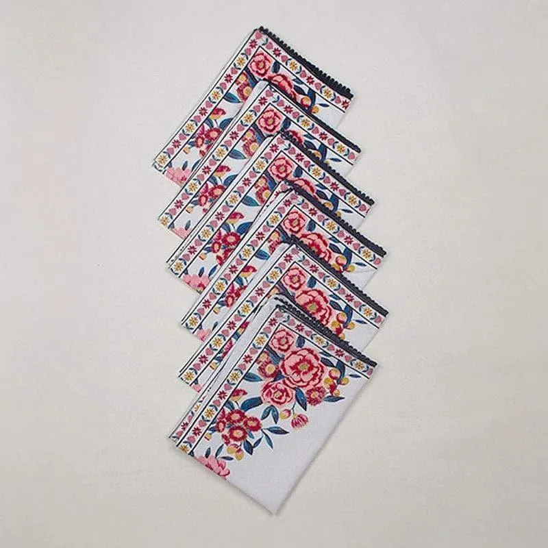 Poppy Petals Placemat - Set Of Six media 3