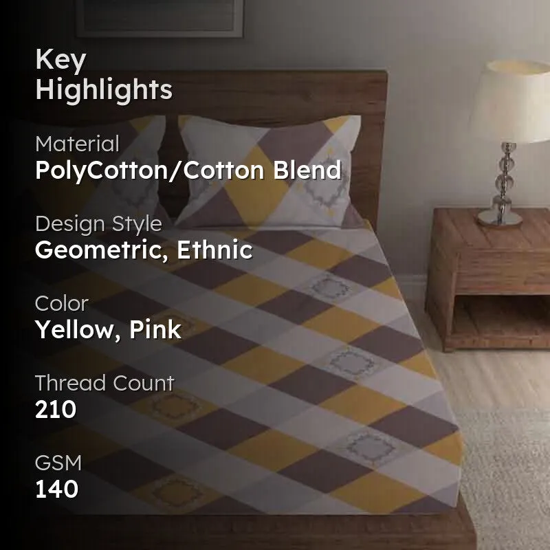 Confluence Bedsheet - 140 GSM media 2