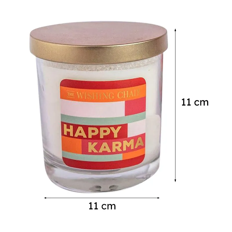Happy Karma Soy Wax Scented Jar Candle media 7