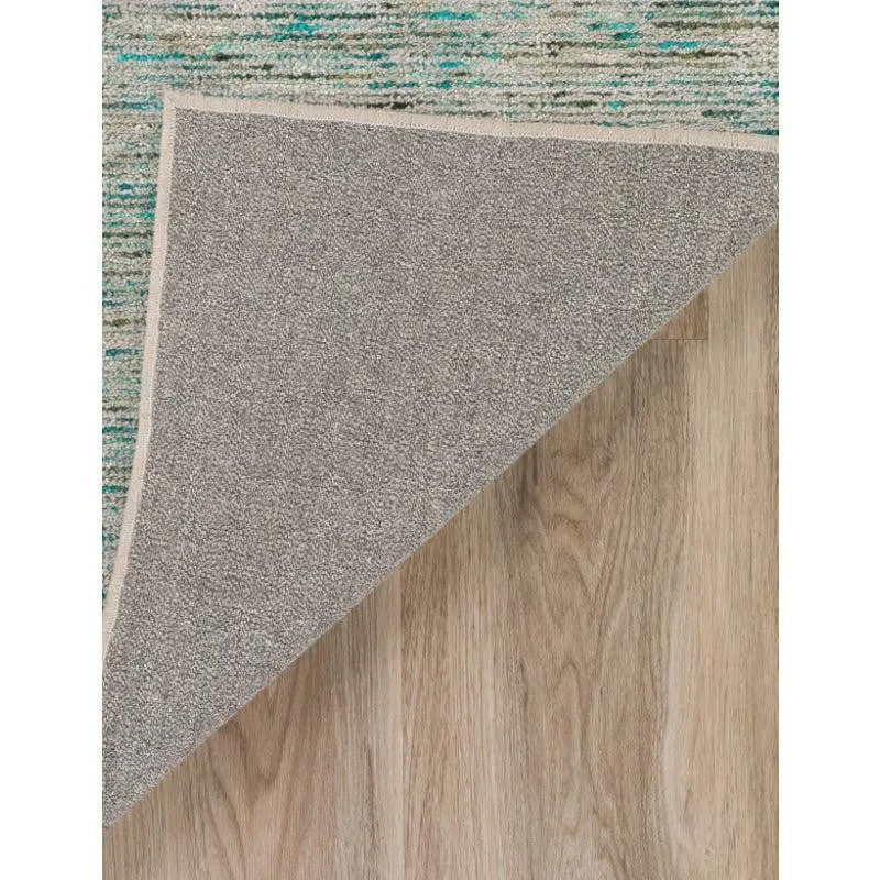 Heritage Hand Loomed Wool Rug - Sea Blue media 6