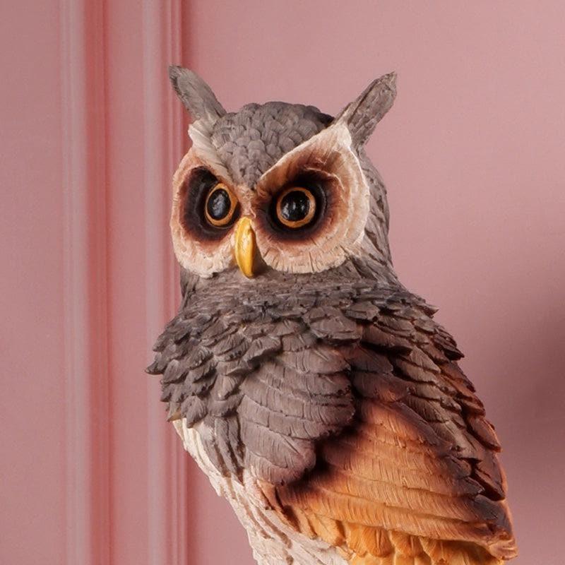 Nocturna Nest Owl Polyresin Showpiece media 4