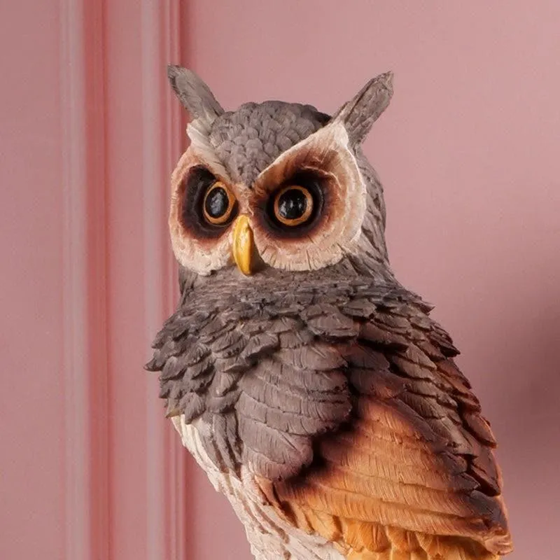 Nocturna Nest Owl Polyresin Showpiece media 4