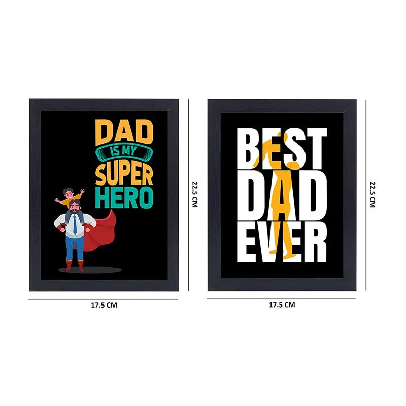 Super Hero Dad Wall Art - Set Of Two media 6