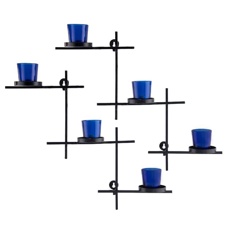 Luminaire Votive Trio (Blue) - Set Of Two media 3