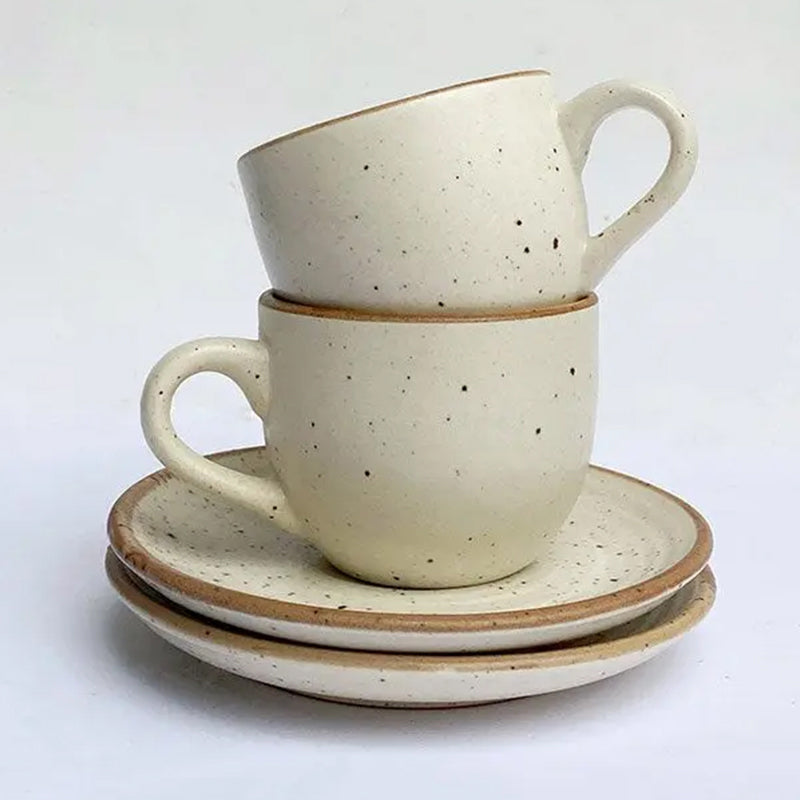Galenta Handmade Cup & Saucer - 240 ML media 4