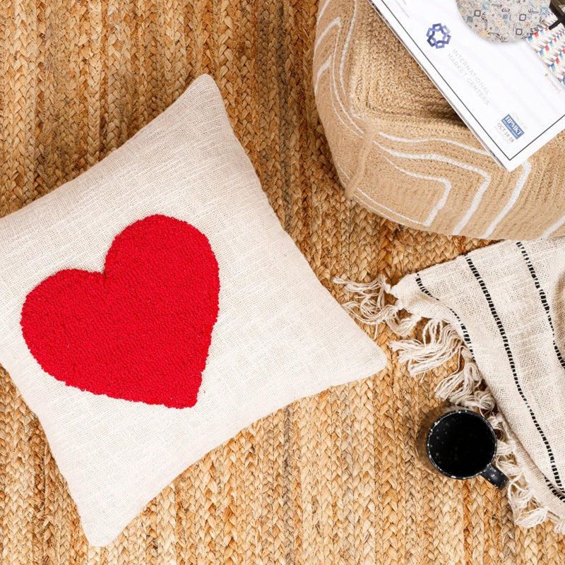 Heartstrings Tufted Cushion Cover media 4