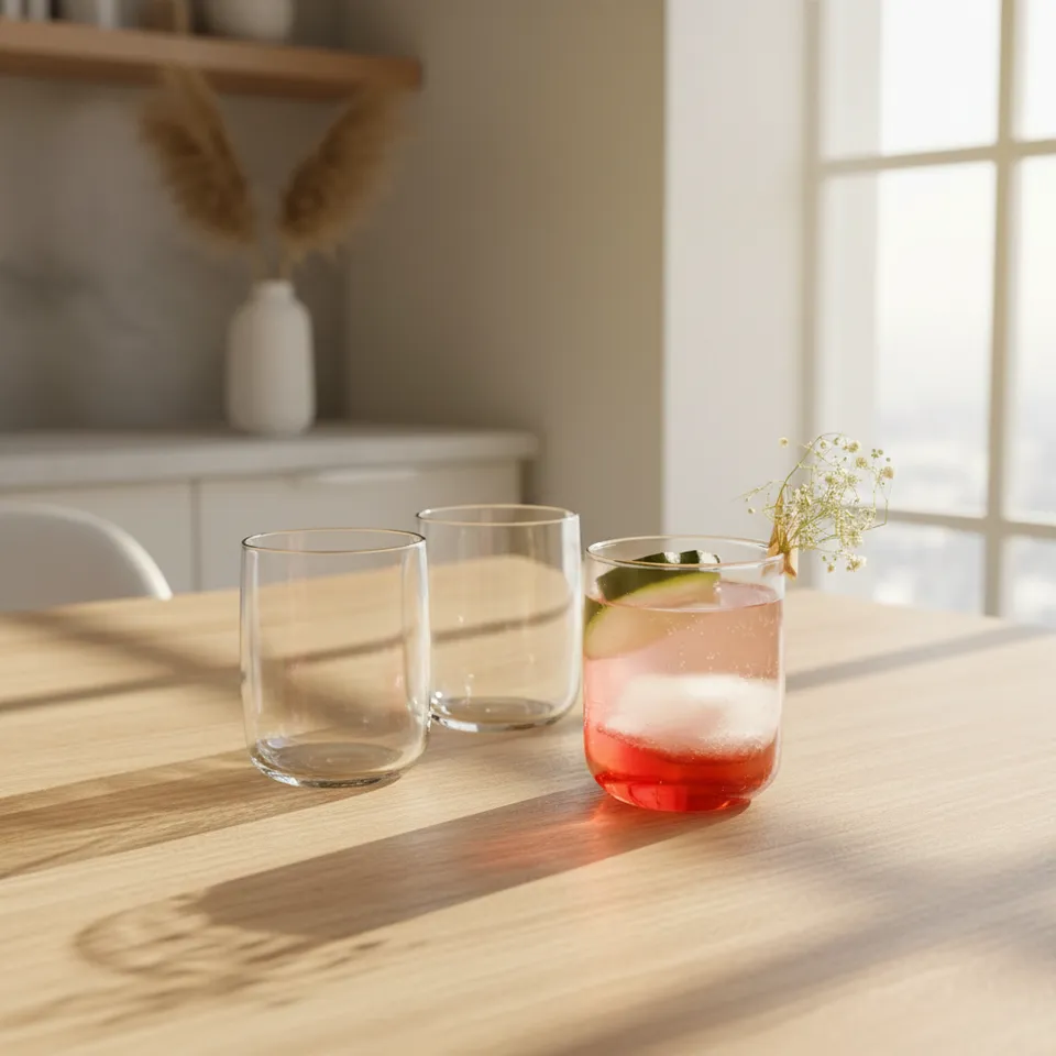Pasabahce Henzo Tall Tumbler (280 mL Each) - Set Of Three media 1