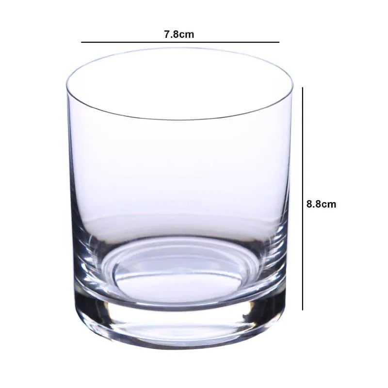 Neo Classic Bohemia Crystal Old Fashioned Glasses (280 ML) - Set Of Six media 4