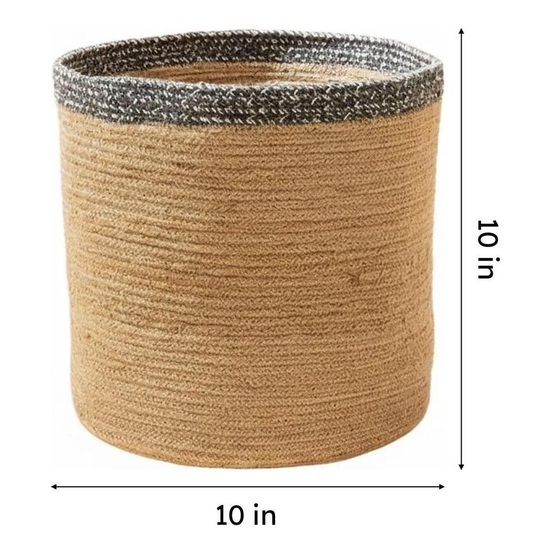 Ryna Natural Fiber Laundry Basket media 6