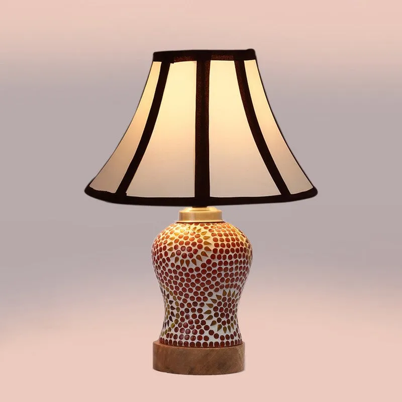 Aranya Wooden Table Lamp - Multicolor media 6