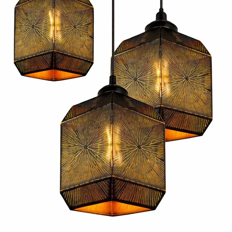 Classic Facet Metal Cluster Ceiling Lamp media 7