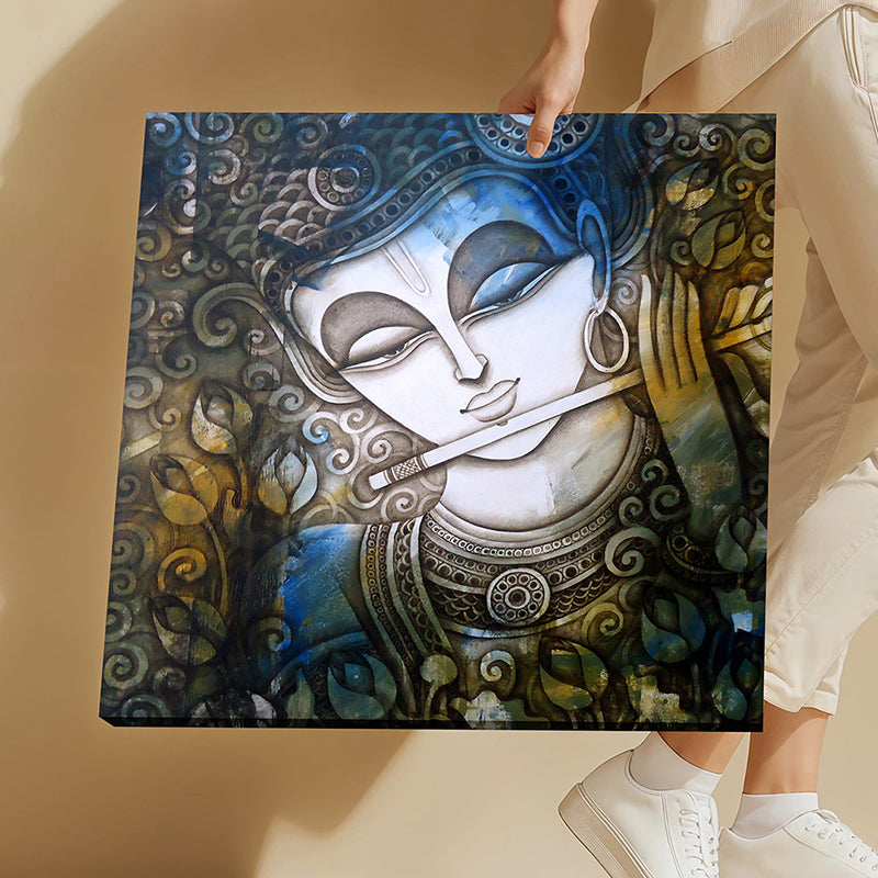 Krishna Venu Canvas Wall Art media 3