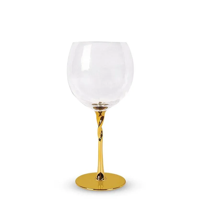 Crystal Toast Wine Glasses (650 mL Each) - Set of Four media 5