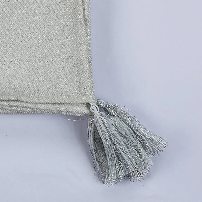 Willow Weave Geometric Cotton Throw media 5