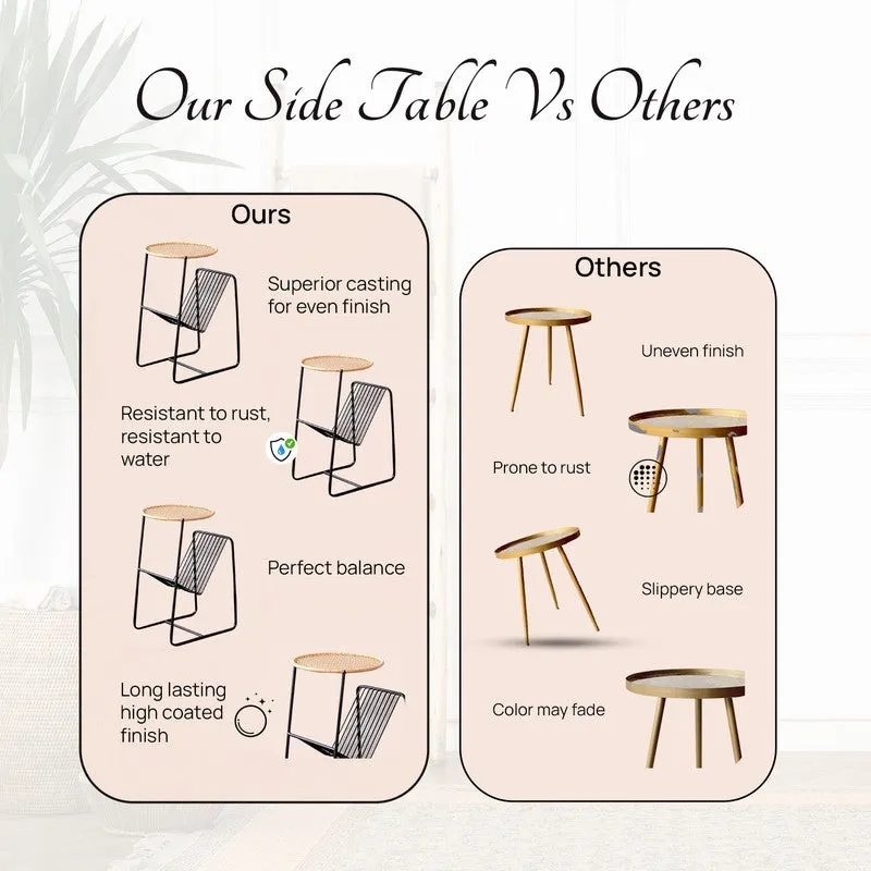 Aroma Center Table (Black) - Set Of Two media 6