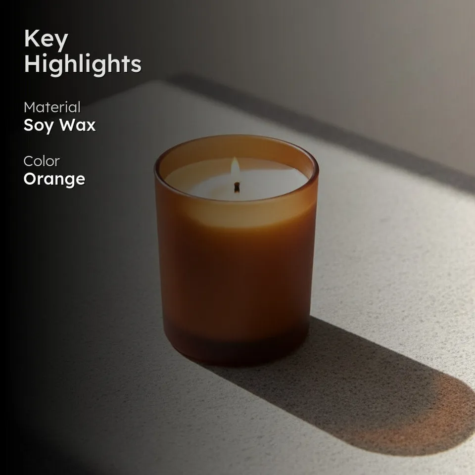 Vivi Scented Candle - Orange media 2