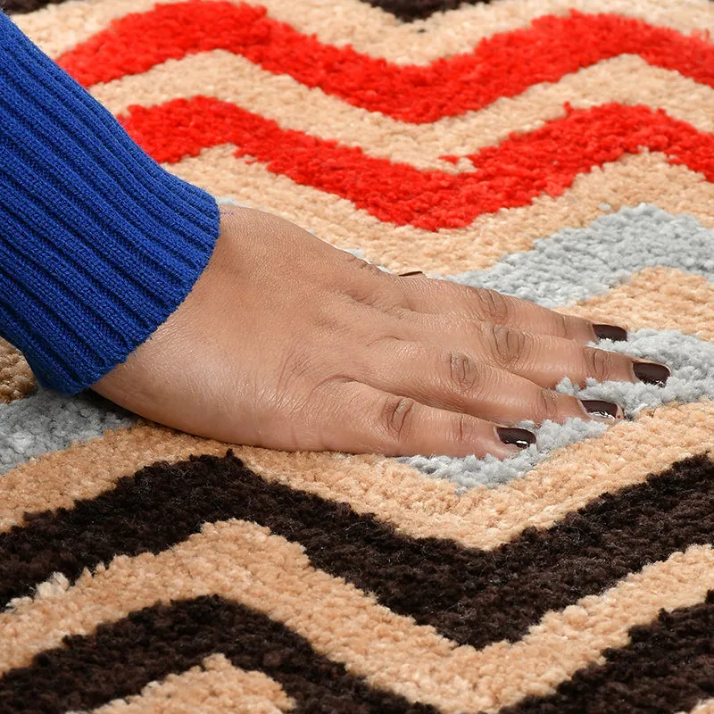 Striava Microfiber Bath Mat - Red media 3