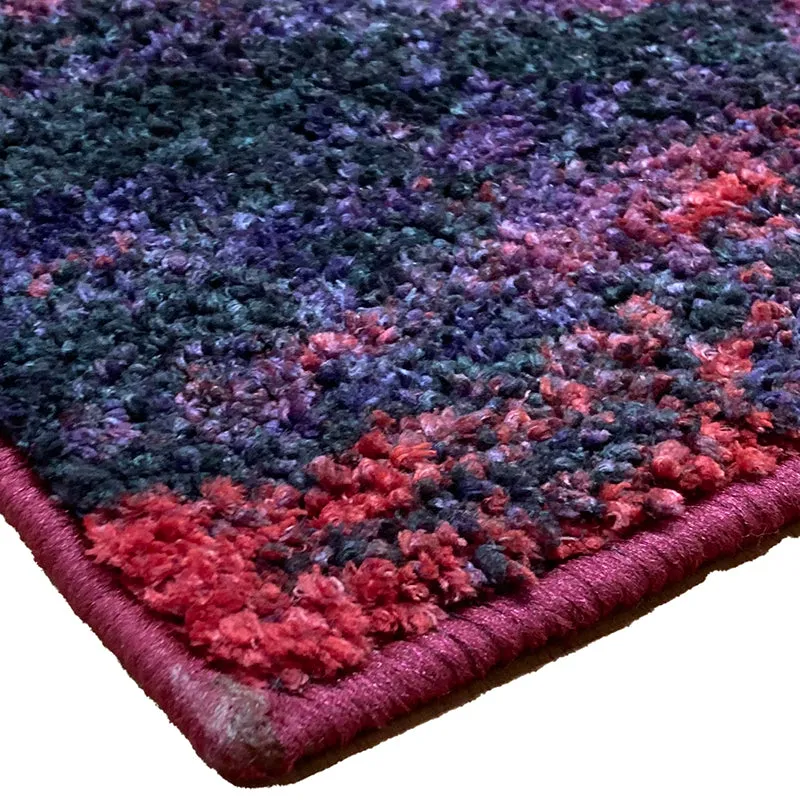 Baird Bath Mat - Purple & Orange media 4