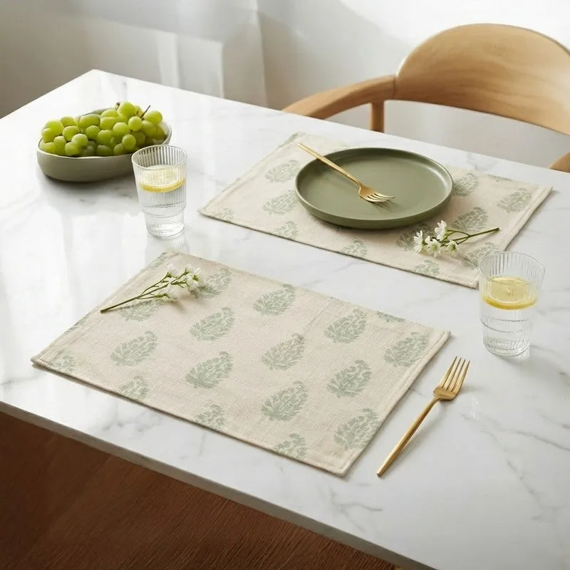 Tradition Twist Canvas Table Mats - Set Of Two media 1