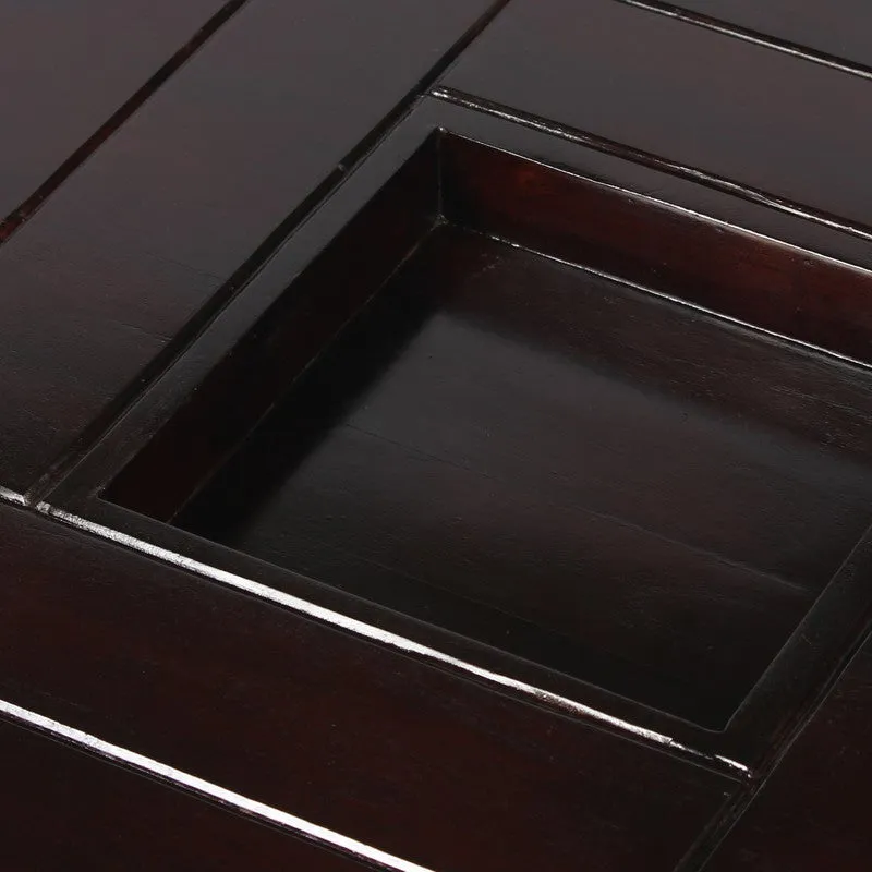 Vervon Sheesham Wooden Center Table - Brown media 6