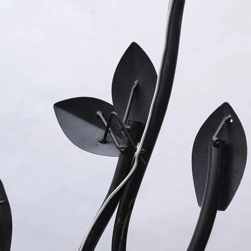 Vibrant Peacock Iron Wall Accent media 8
