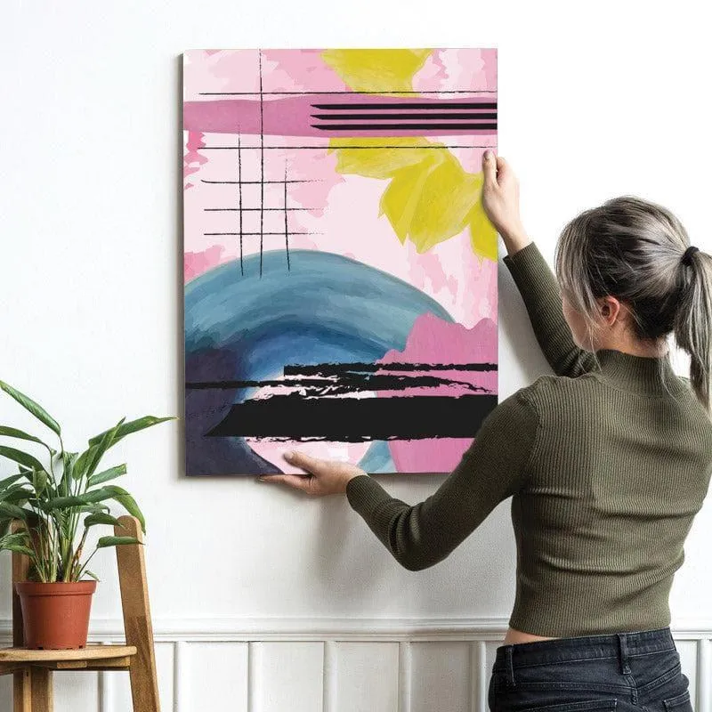 Abstract Moor Canvas Wall Painting media 4