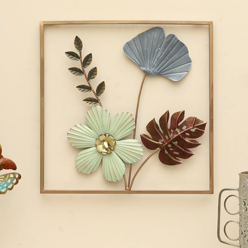 Sculptured Garden Metal Wall Accent