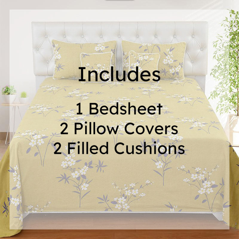 Ninvara Pompom Laced Microfiber Bedding Set - Five Piece Set media 6