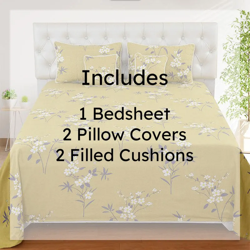 Ninvara Pompom Laced Microfiber Bedding Set - Five Piece Set media 6