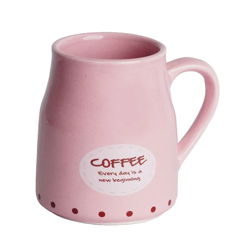 Ceramic Ceramic Coffee Mug (200 mL Each) - Set Of Six media 7