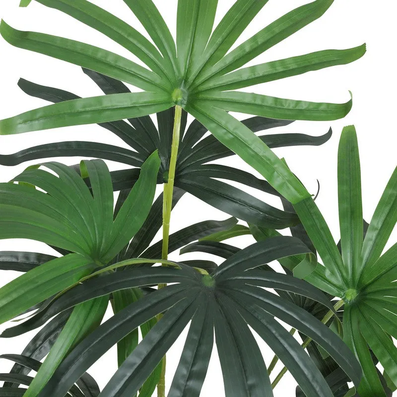 ZenLeaf Rhapis Palm Artificial Plant Without Pot - 3.1 Feet media 5