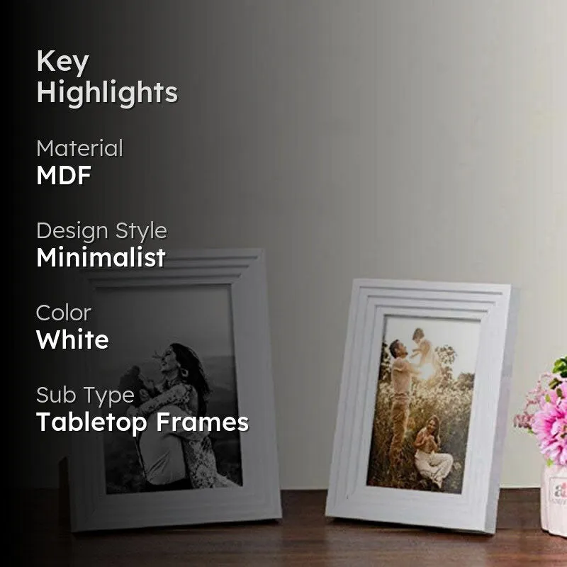 Relive It Photo Frame (White) - Set Of Two media 2