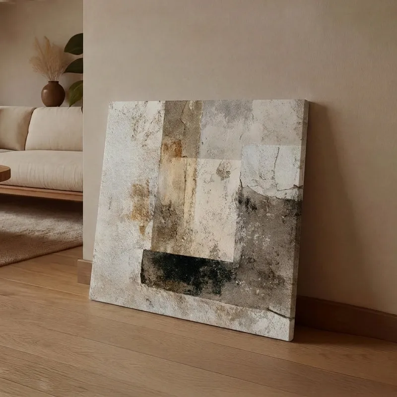 Golden Geometry Canvas Wall Art media 1