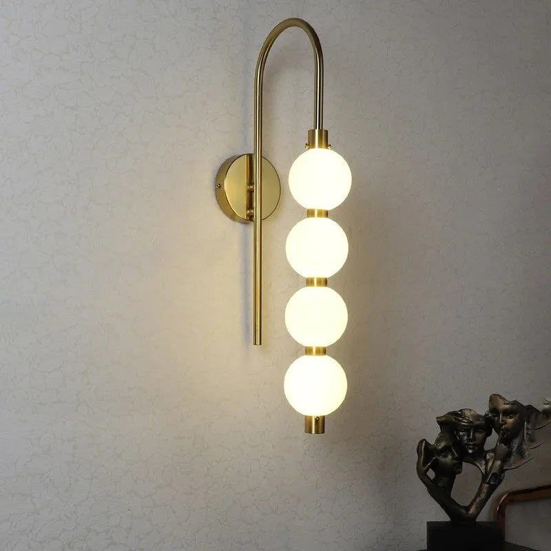 Zoryra Iron & Acrylic Wall Lamp media 1