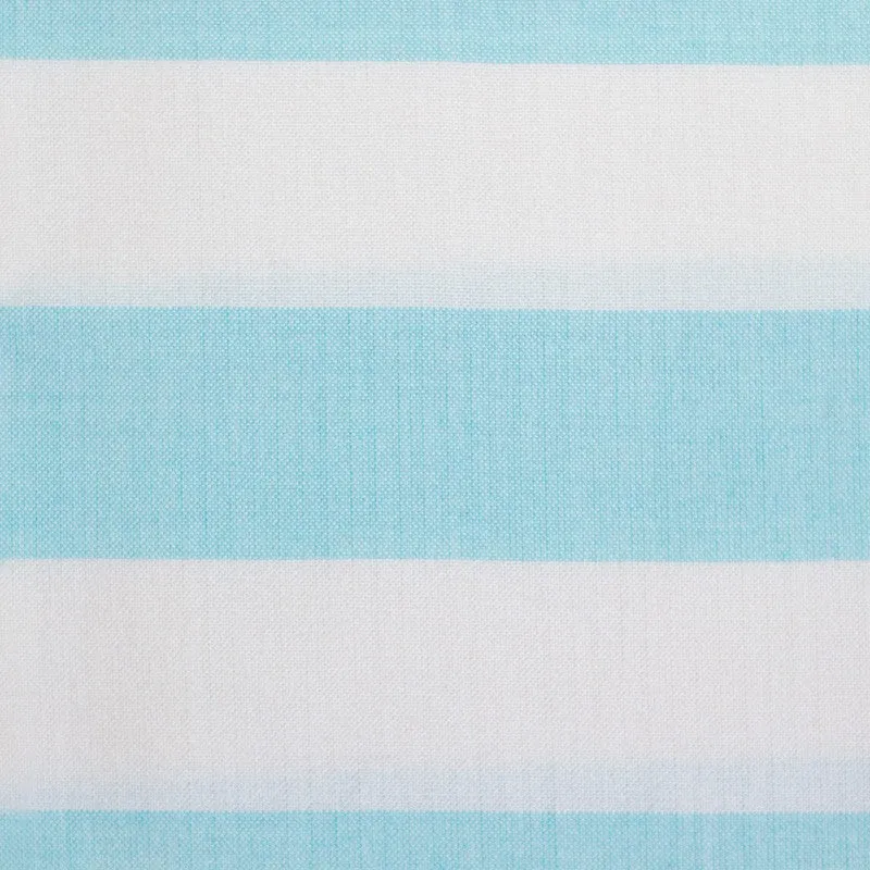 Swaddlix Striped White & Blue Bamboo Bath Towel media 8