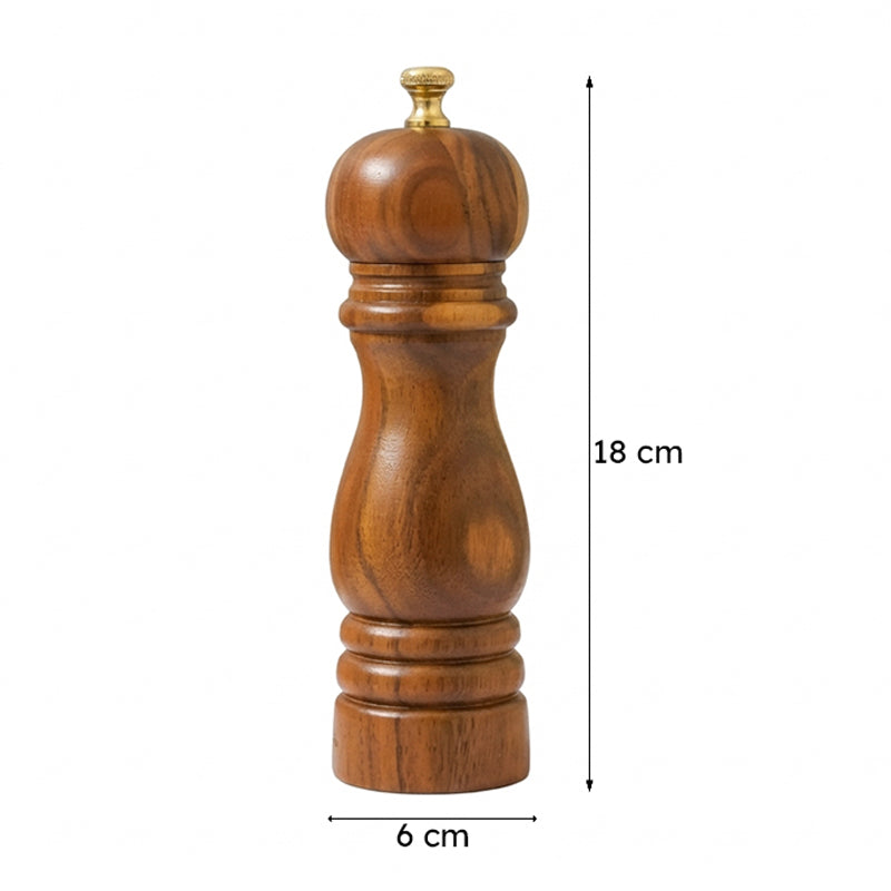 Spicora Acacia Wood Salt & Pepper Bottles media 7