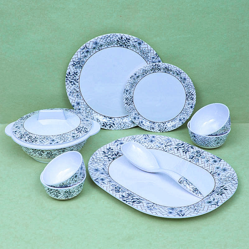 Rassa Melamine Dinner Set - 33 Piece Set image 6