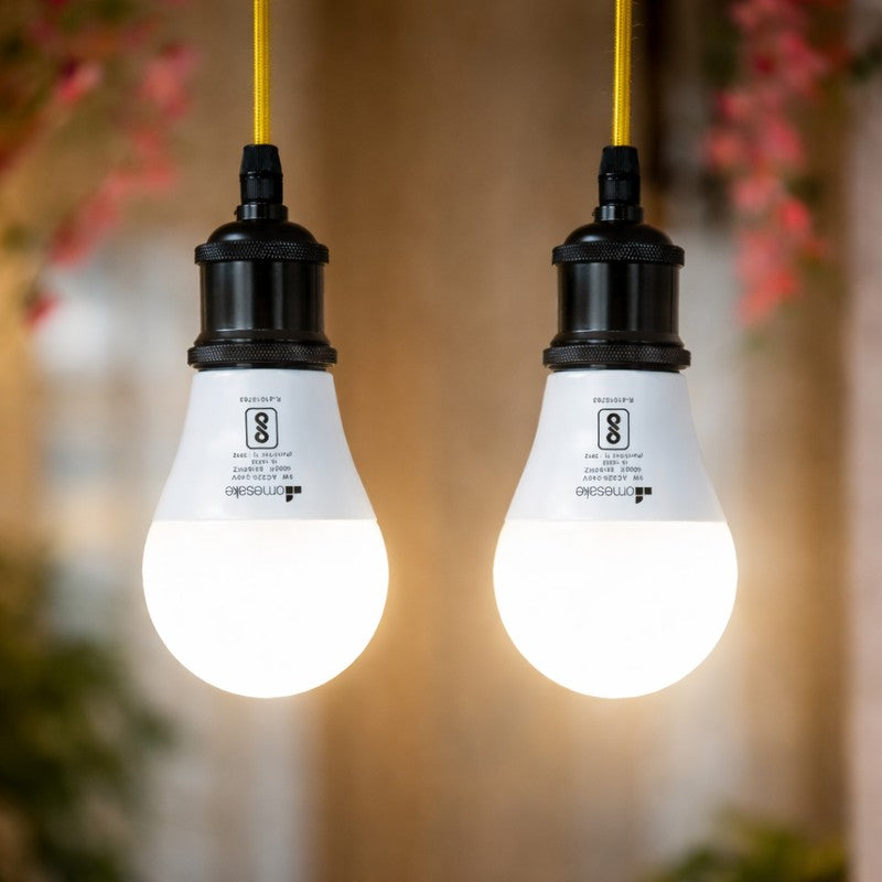 WhiteAura 9W Bulb - Set of Two