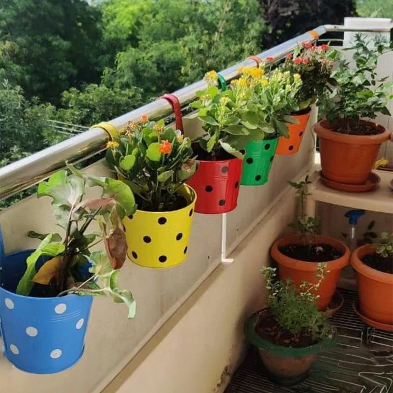 Polka Pro Planter - Set Of Five media 1