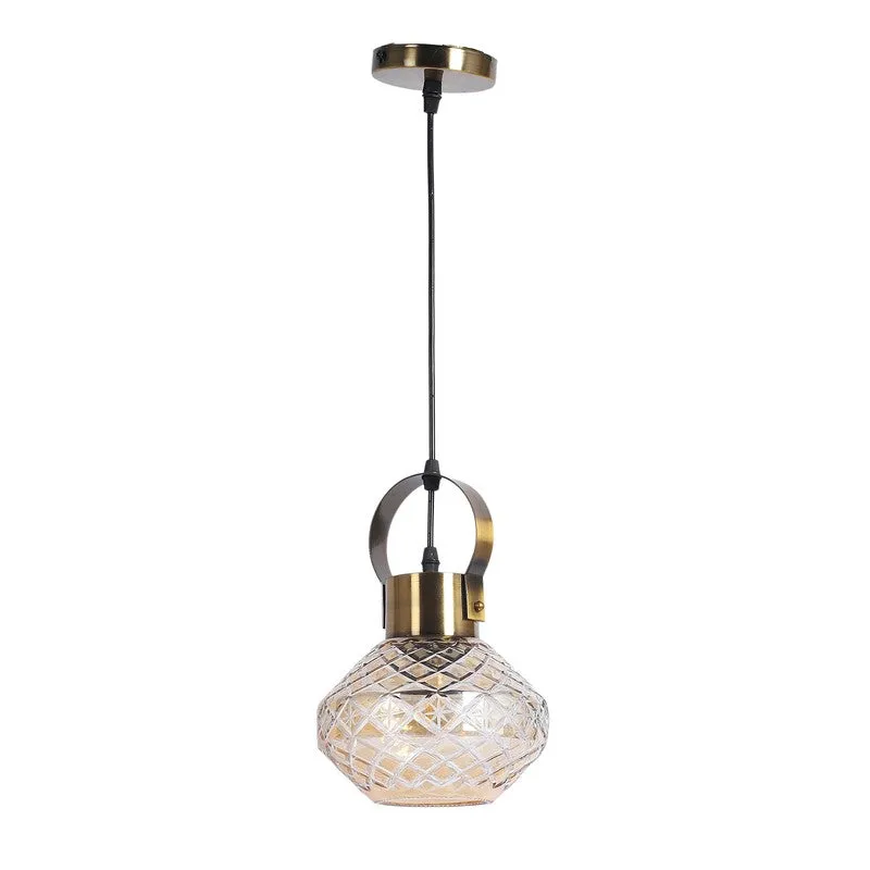 Vintage Style Pendant Glass Ceiling Lamp media 5