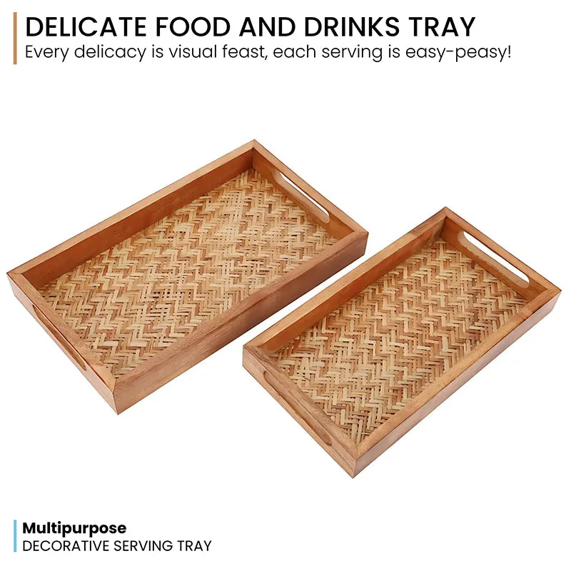 Braida Serving Tray (Rectangle) - Set Of Two media 3