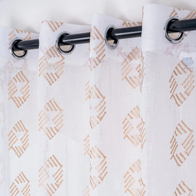 Kivele Modern Motif Curtain - Set Of Two media 7