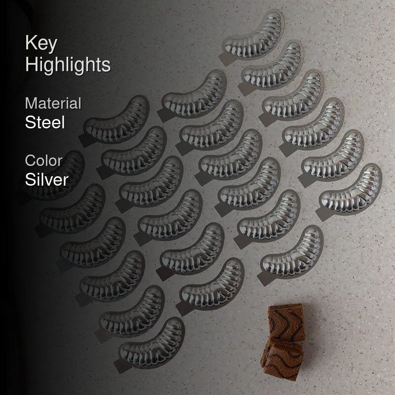 Cresent Carve Chocolate Mould - Set Of Twenty Four media 2