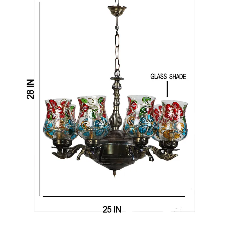 Fumo Vilona Mosaic Golden Antique Ceiling Lamp media 5